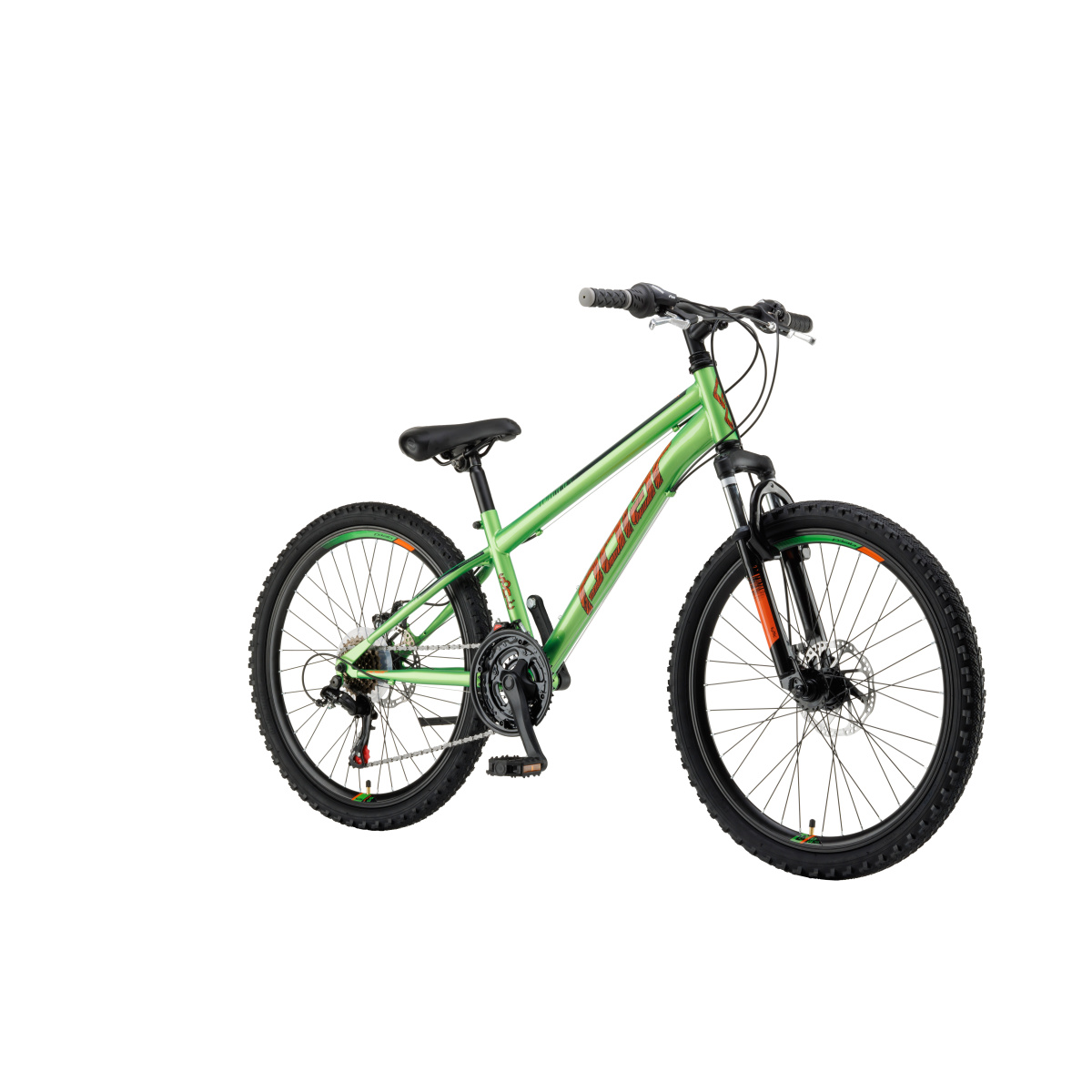 POLAR BIKES MTB 24'' SONIC FS DISC 2025 ΠΡΑΣΙΝΟ