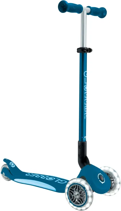 GLOBBER SCOOTER ELITE LIGHTS V2 ΜΠΛΕ